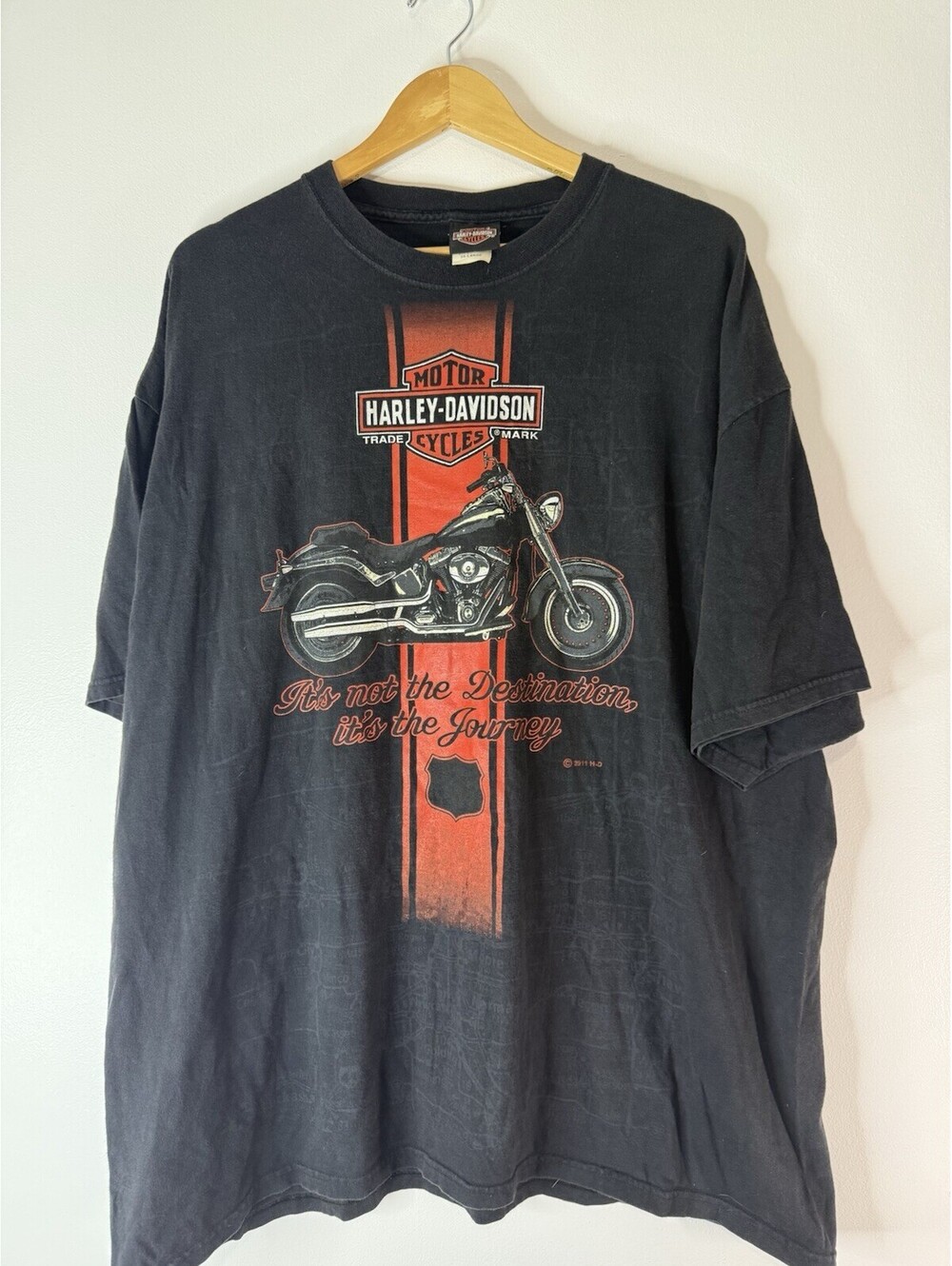 Harley Davison Men’s Black Detroit XXXL Shirt Short Sleeve
